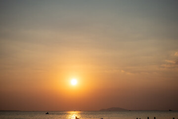 Fototapeta na wymiar A beach at Yalong Bay Scenic Area in Sanya, Hainan Province, China
