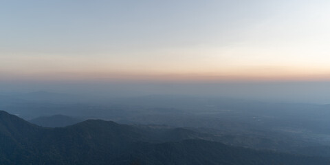 Obraz premium sunrise in the mountains