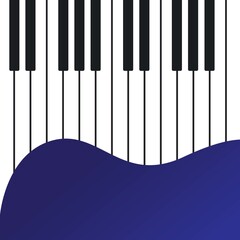 piano background  vector illustration design © sangidan
