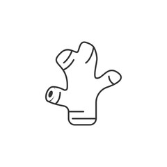 Outline icon of ginger