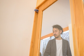 黒板けのしいたずら　先生危ない