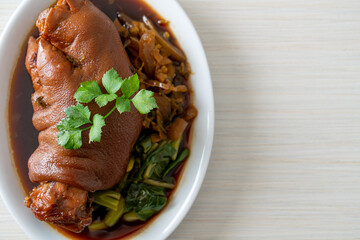 Stewed Pork Knuckle or Stewed Pork Leg
