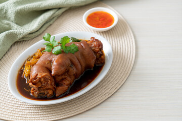 Stewed Pork Knuckle or Stewed Pork Leg