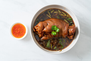 Stewed Pork Knuckle or Stewed Pork Leg