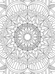 Obraz premium Mandala Coloring Pages