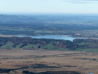 Mountain tour to Osterfeuerkopf mountain, Bavaria, Germany