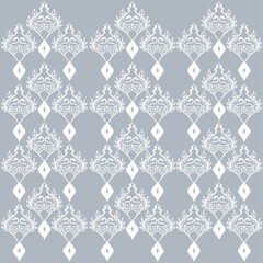 Fototapeta premium ethnic pattern on indigo background