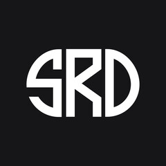 SRO letter logo design on black background. SRO creative initials letter logo concept. SRO letter design .