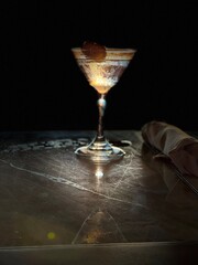 glass of champagne