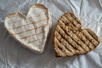 Traditional Neufchatel cheese, dairy product, France