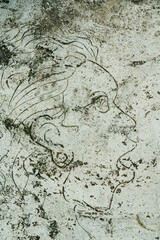 Drawing on stone