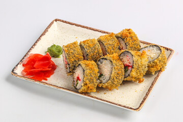 Japanese tempura rill with fish
