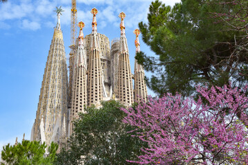 Sagrada Familia in Barcelona / Spanien
