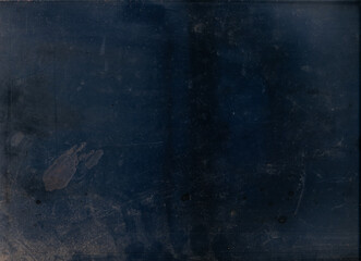 Distressed vintage overlay. Grunge old weathered layer effect. Black scratched background