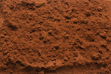 Instant coffee isolated on a background.
