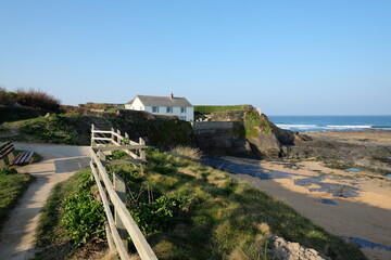 Constantine Bay Cornwall England UK