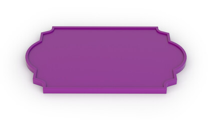  Ramadan Purple Text Holder	