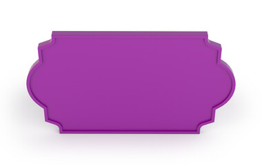  Ramadan Purple Text Holder	