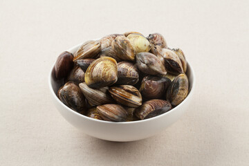Clams, clams, fish and shellfish, seafood, cooking, food ingredients, bow clams, animals, food,...