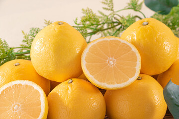 日向夏　カット　日向夏　new summer orange, hyuga-natsu