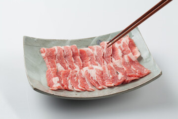Raw meat, production, salt, cooking, food, menu, fresh, meat, juice, meat, meat, pork, pork belly, pork neck, pork, pork, pork, pork, pork, pork, pork, pork, pork, pork, pork.