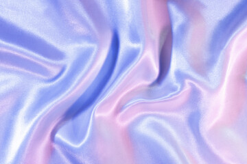 Light purple abstract bright texture.  iridescent surface wrinkled background