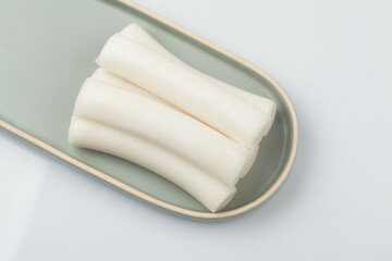 Garae rice cake, white rice cake, rice, holidays, Lunar New Year's Day, rice cake soup, New Year's food, ingredients, cooking, meal, dishes, food, reservations, food,
