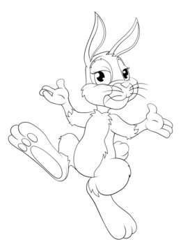 recommend clip art: Easter Bunny Cartoon Rabbit Illustration