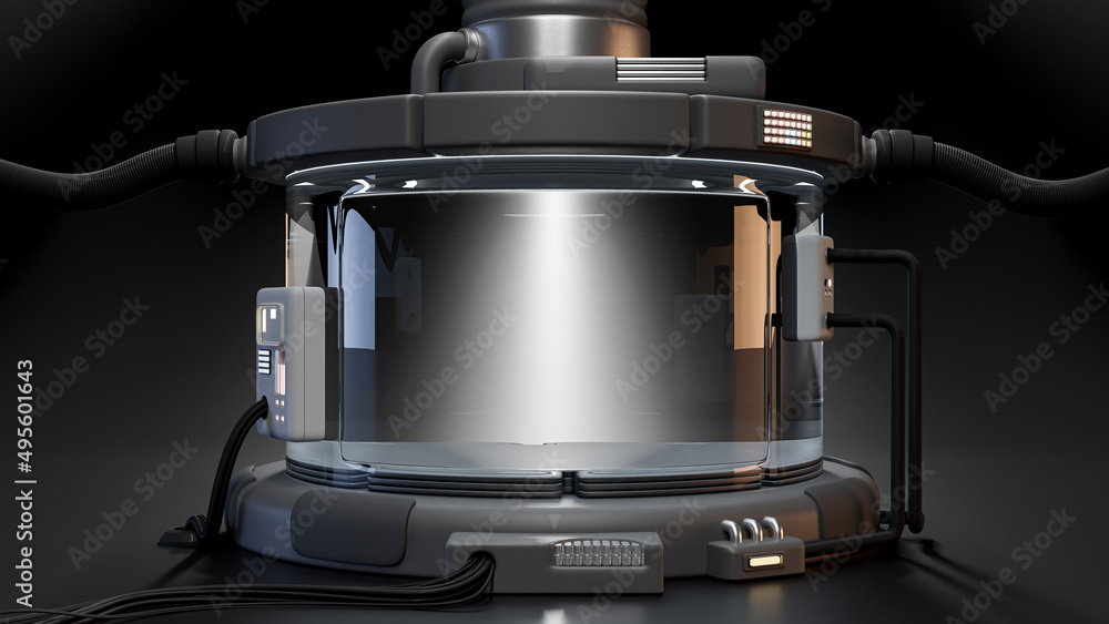 Poster scientific laboratory. technology background and science concept. 3d render.