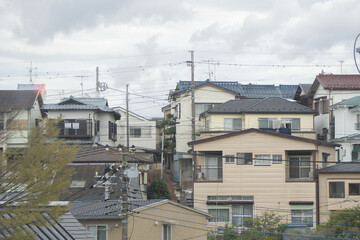 Fototapeta premium 住宅地域 戸建て住宅