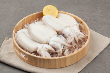 Squid, squid, seafood, seafood, food, food, ingredients, fish market, cooking.