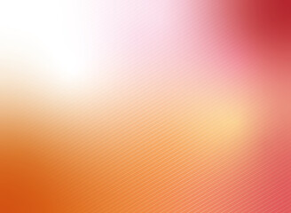 シンプルなグラデーション素材_情熱を感じるオレンジレッド【斜線】