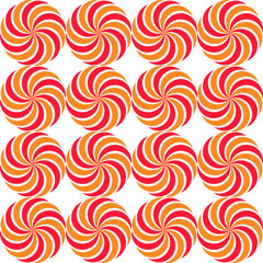 seamless pattern with spirals