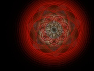 Imaginatory fractal abstract background Image