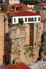 Fototapeta premium View of Kaleici, old town in Antalya, Turkey