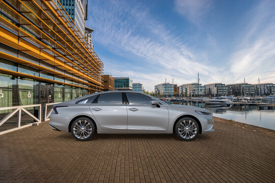 Kia K8 - a premium passenger car produced under the South Korean Kia brand since 2021.