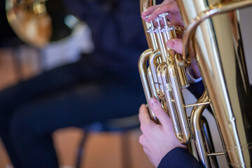 Trumpet musician, orchestras and fanfare music artists