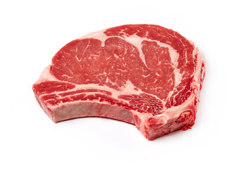 Raw Tomahawk meat