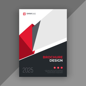 Cover design template corporate business annual report brochure poster company profile catalog magazine flyer booklet leaflet.