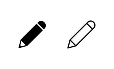 Pencil icon vector. pen sign and symbol. edit icon vector