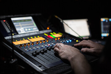 Dr Hook Sound Mixing Desk