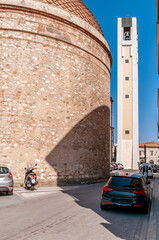 The Propositura dei Santi Jacopo e Filippo, also called the great "new church" or more commonly Duomo, Pontedera, Italy