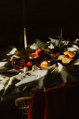 christmas table