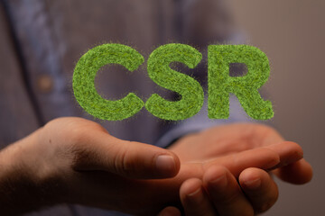 CSR – Corporate Social Responsibility concept .