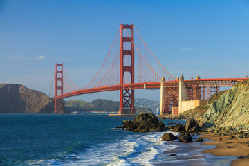 Golden Gate Bridge in San Francisco, California