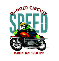 Motocross Image vector illustration for your t shirt