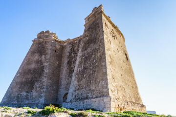 Mesa Roldan tower, Cabo de Gata, Spain