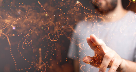  people network structure HR - Human resources management and recruitment