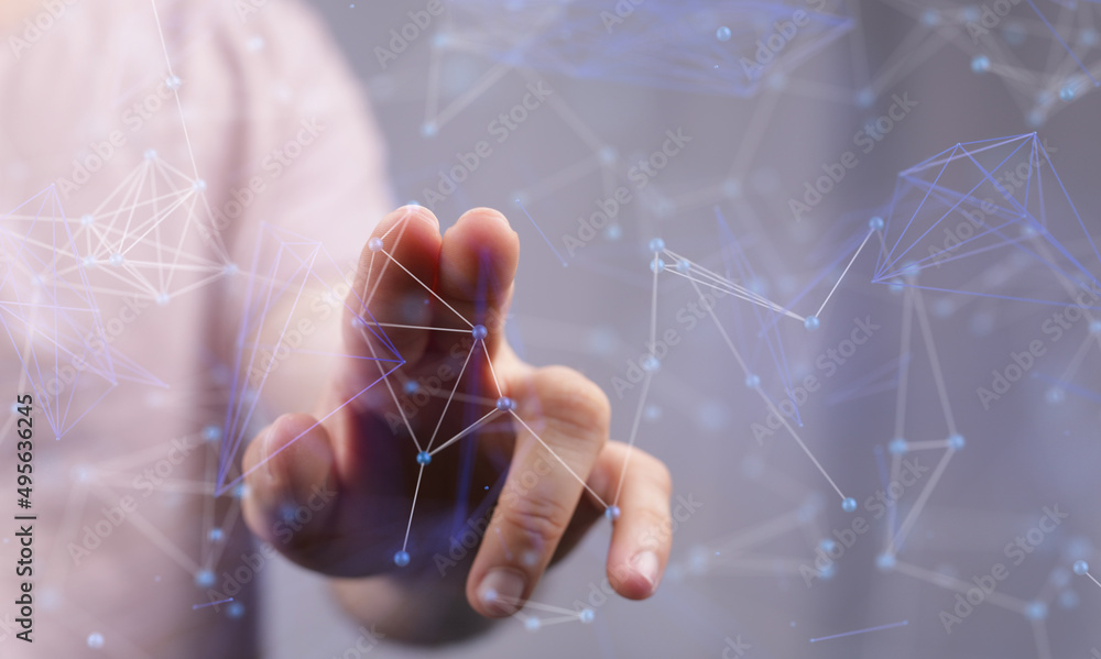 Aufkleber cloud network Computer connects to internet server service for cloud data transfer