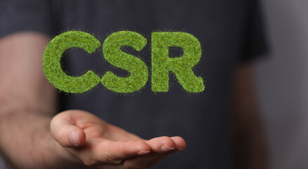 CSR Social Responsibility, template web page